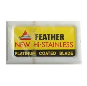 10 Feather Double-Edge Safety Razor Blades