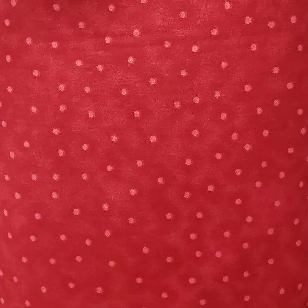 108" Blender Dot Quilt Backing - Red