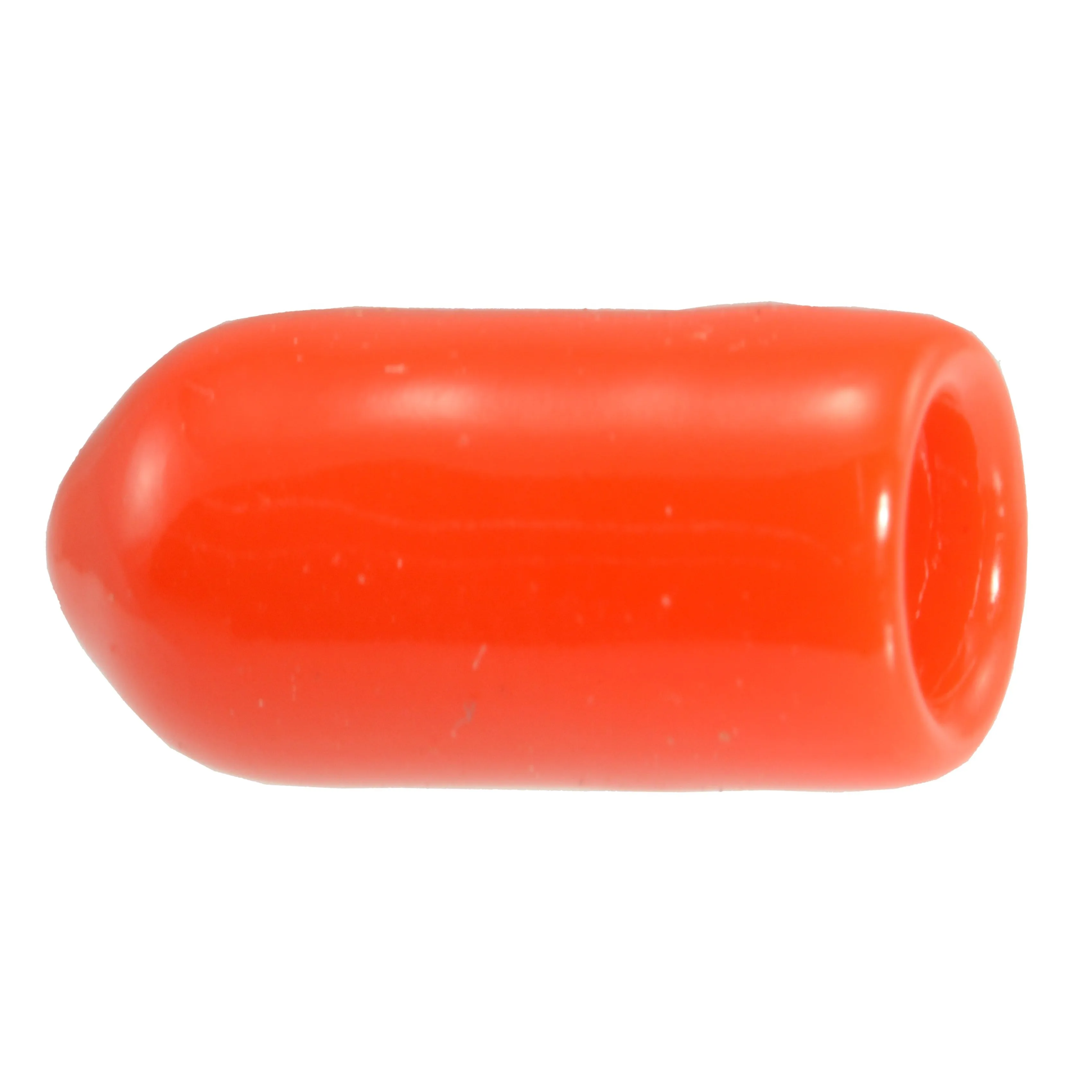 1/4" x 5/8" Red Vinyl Plastic Vacuum Caps (6 pcs.)