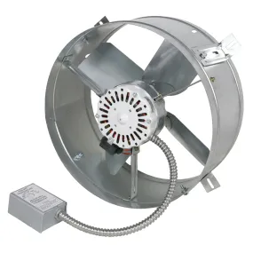 1,650 CFM Gable Mount Power Attic Ventilator