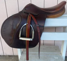 17.5 Crosby Hampton Classic Saddle