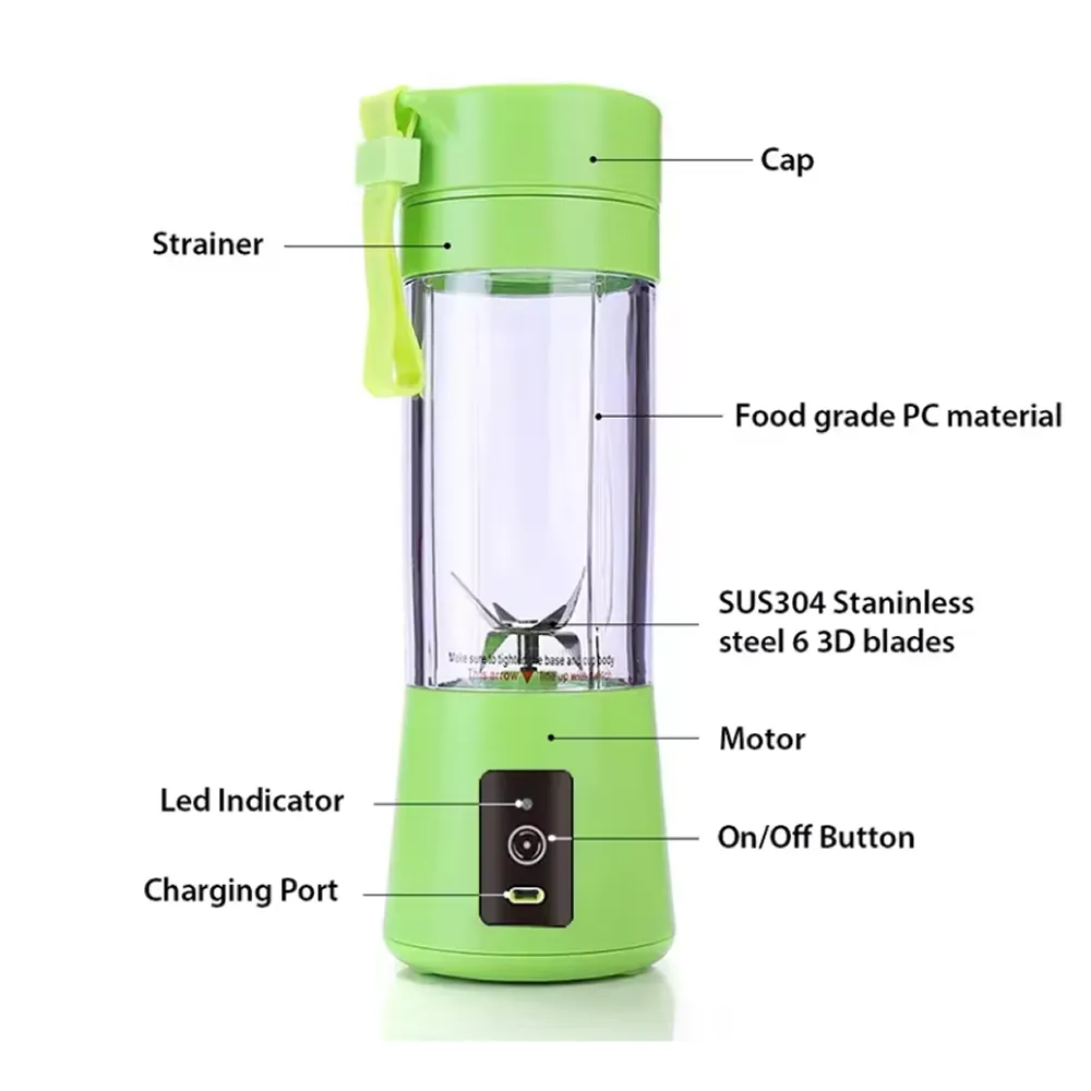 380Ml Compact Size Personal Fruit Mixer Blender If-27