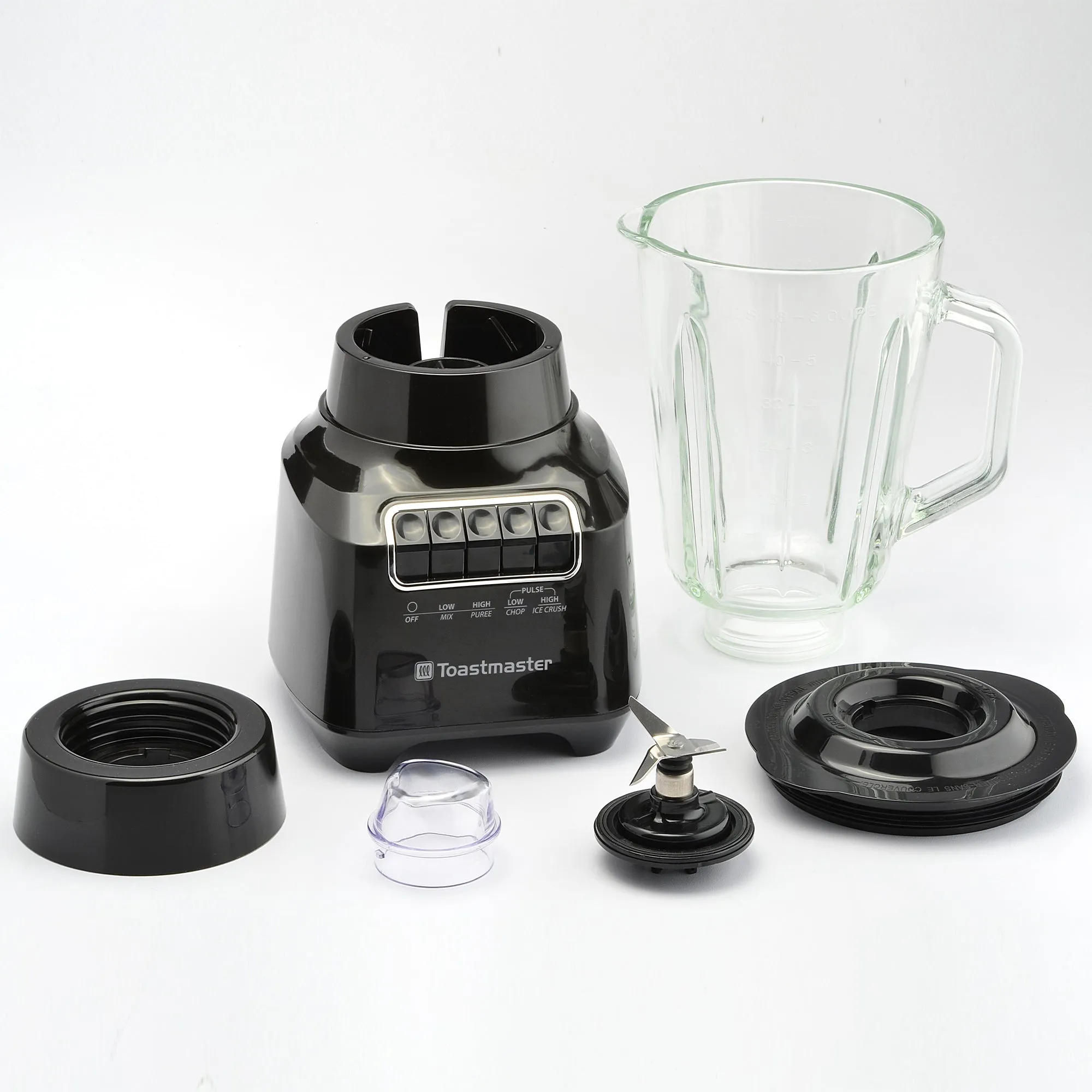 4 Speed Blender with 48-oz Glass Jar