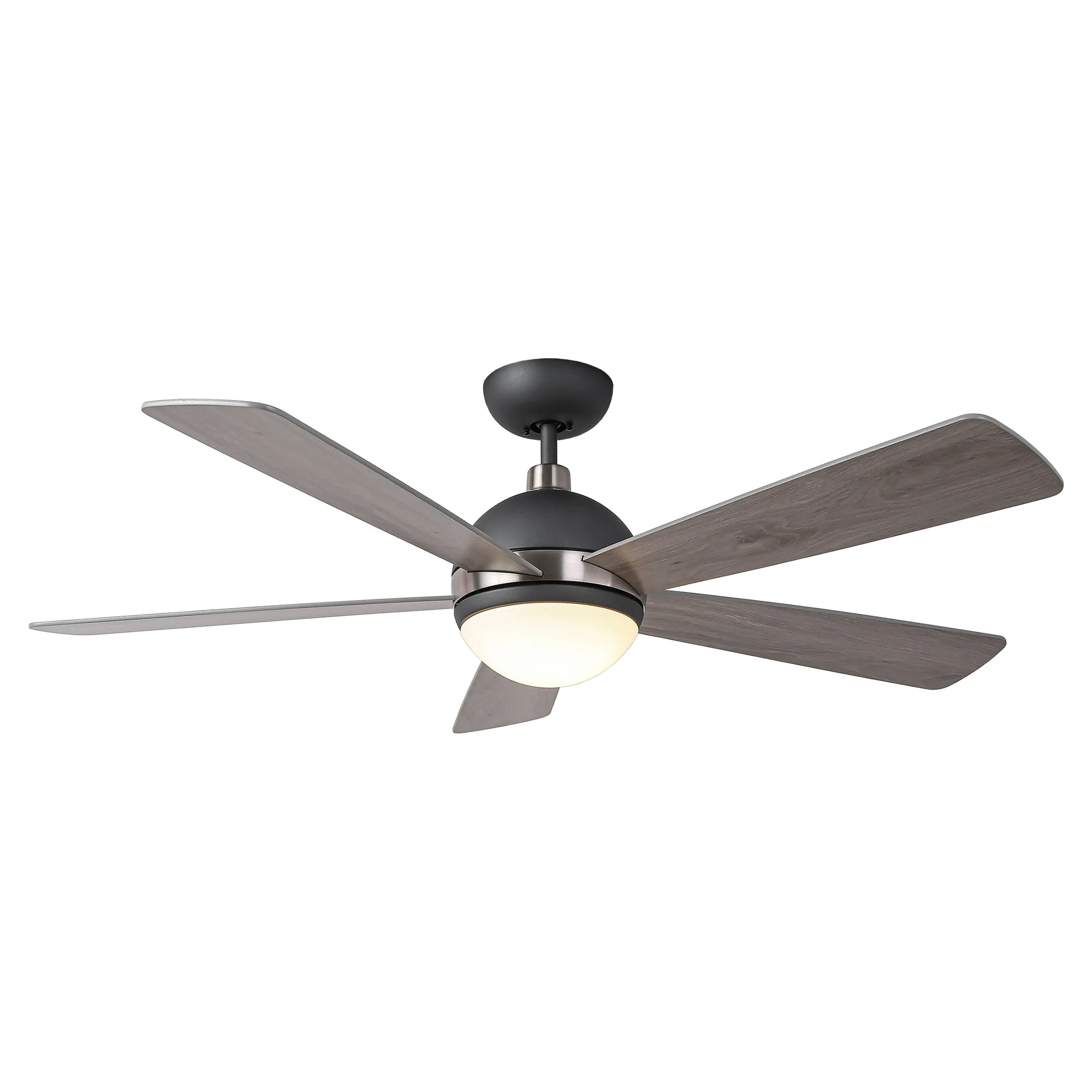 52" Indutrial 5 Blades Ceiling Fan with LED Lighting