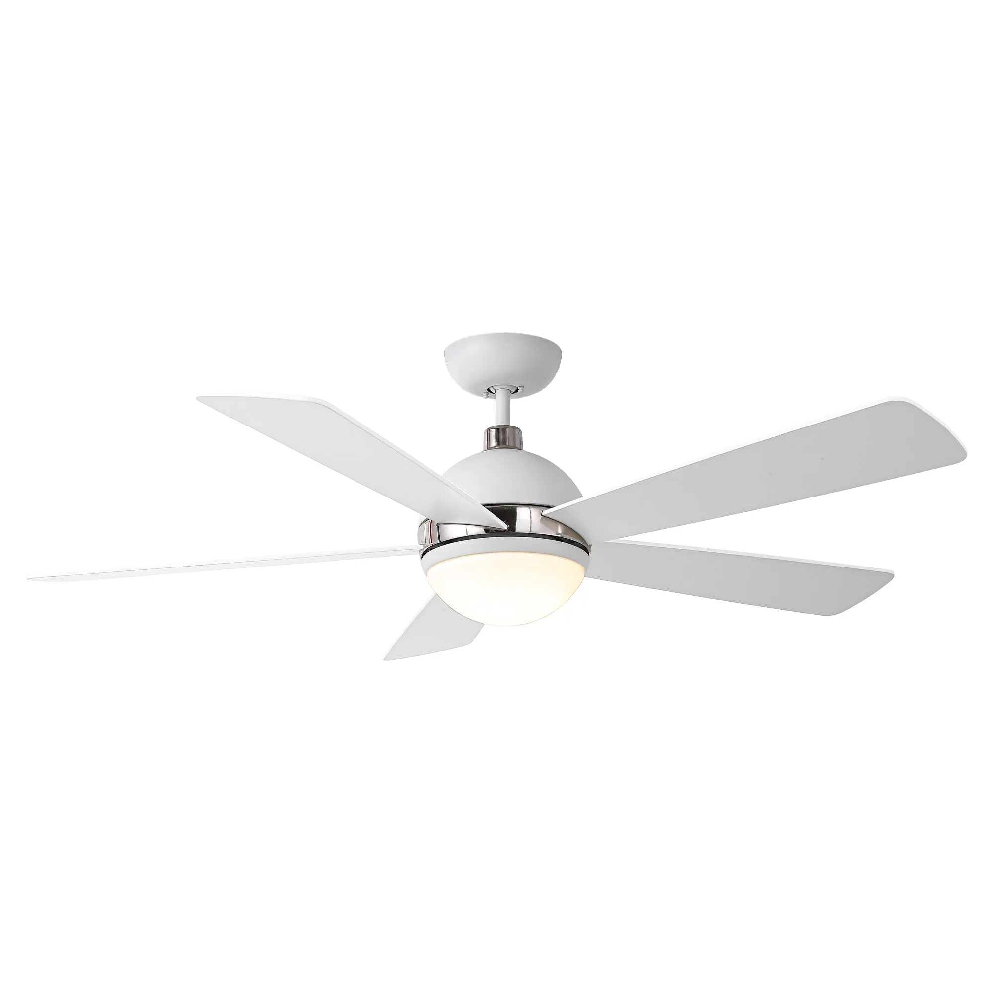 52" Indutrial 5 Blades Ceiling Fan with LED Lighting