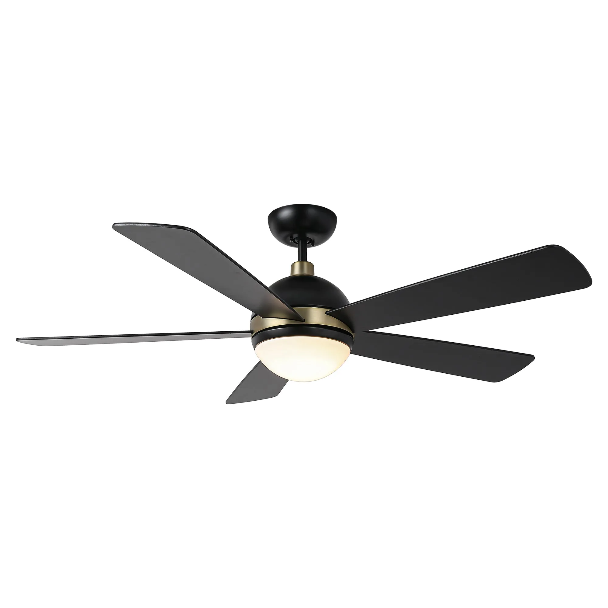 52" Indutrial 5 Blades Ceiling Fan with LED Lighting