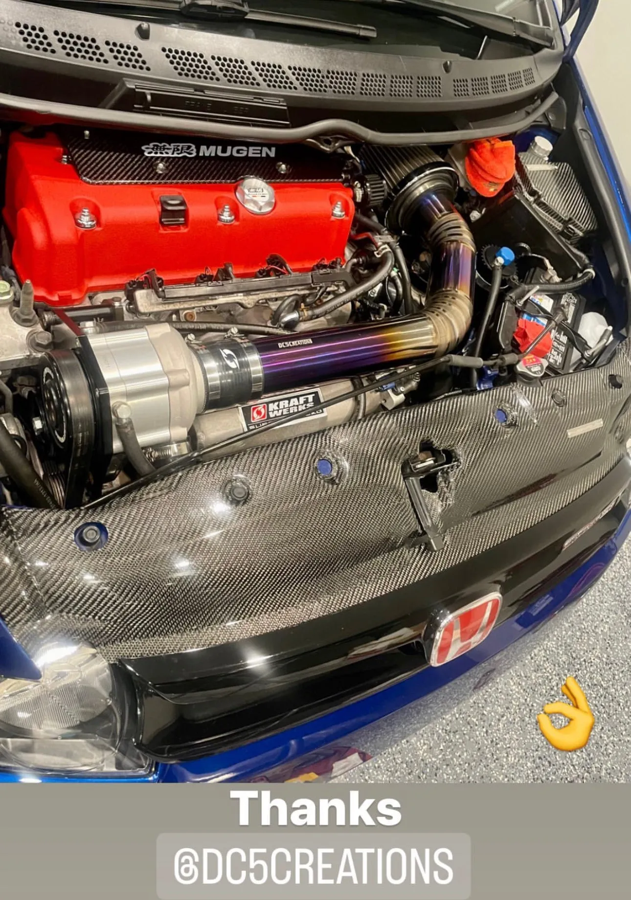 8/9th Gen Civic Supercharger Ti Intake