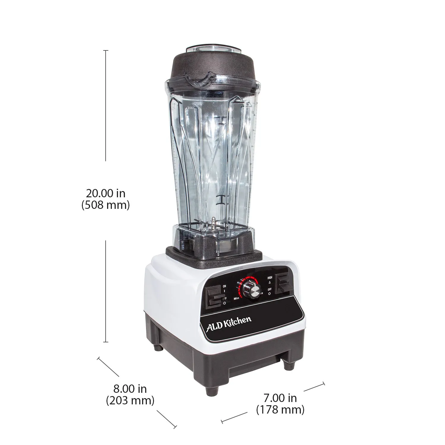 A-BL767A Commercial Blender | 2L | Blender for Smoothies & Cocktails | Stainless Steel Blade