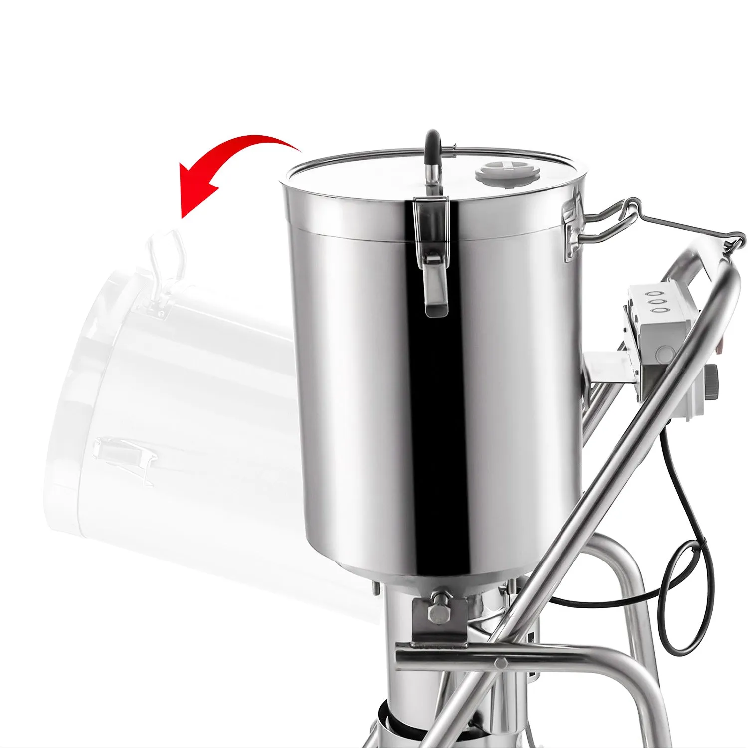 A-QS8032 Food Chopper | 32 L | Large Food Processor | Stainless Steel | 1400RPM Motor | Wide Application