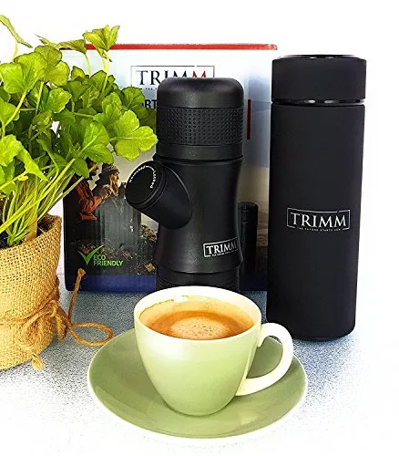 A SINGLE-SERVE ESPRESSO MAKER THAT DOUBLES AS A THERMOS