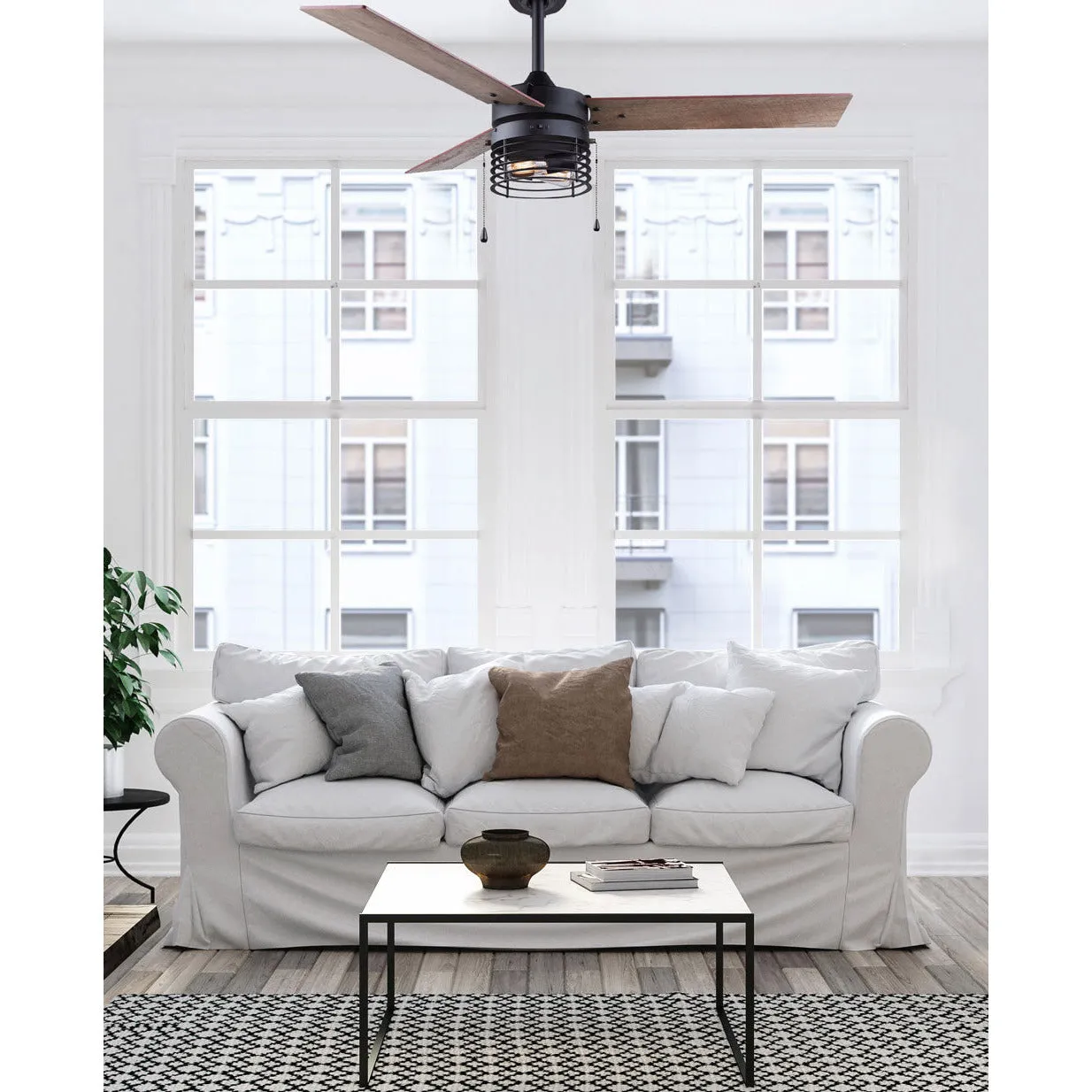 Alder 52" 2-Light Ceiling Fan