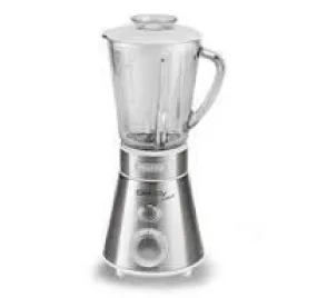 Ariete Blender 300W.0.8L6 Stainless Steel Blades2Speeds   Pulse ButtonGlass JarStainless