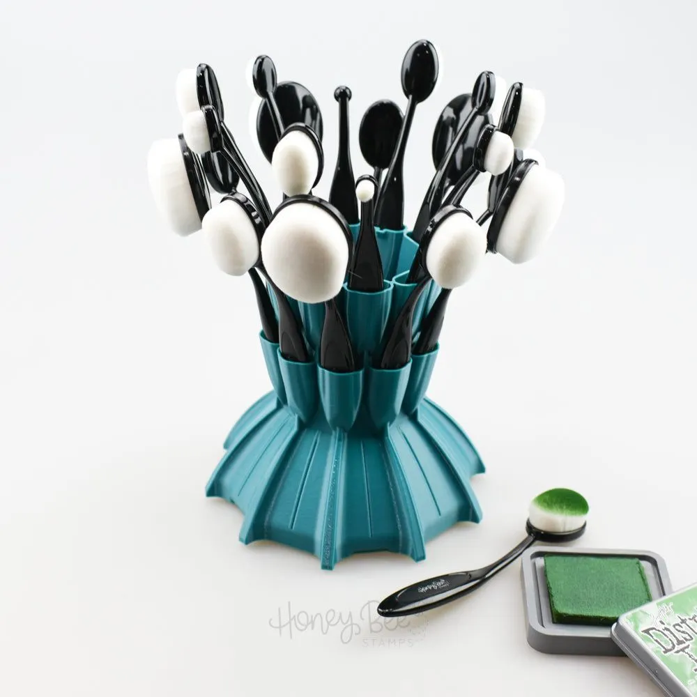 Ballerina Brush Caddy - Teal