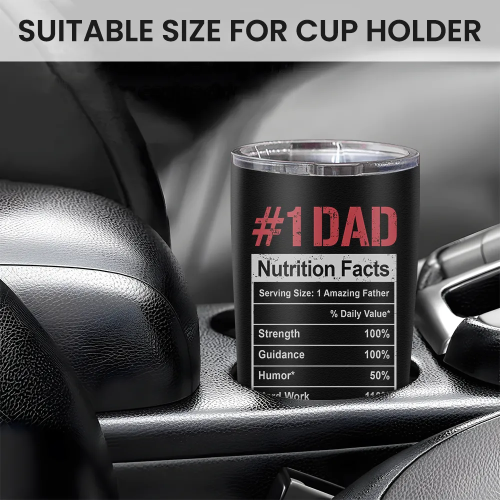 Best Dad Ever 20oz Insulated Tumbler with Lid for Father - Double-wall Insulated Stainless Steel Mug - Coffee Cup for Outdoor Travel Sport Office, Gift for Birthday FatherÃƒÂ¢Ã¢â€šÂ¬Ã¢â€žÂ¢s Day