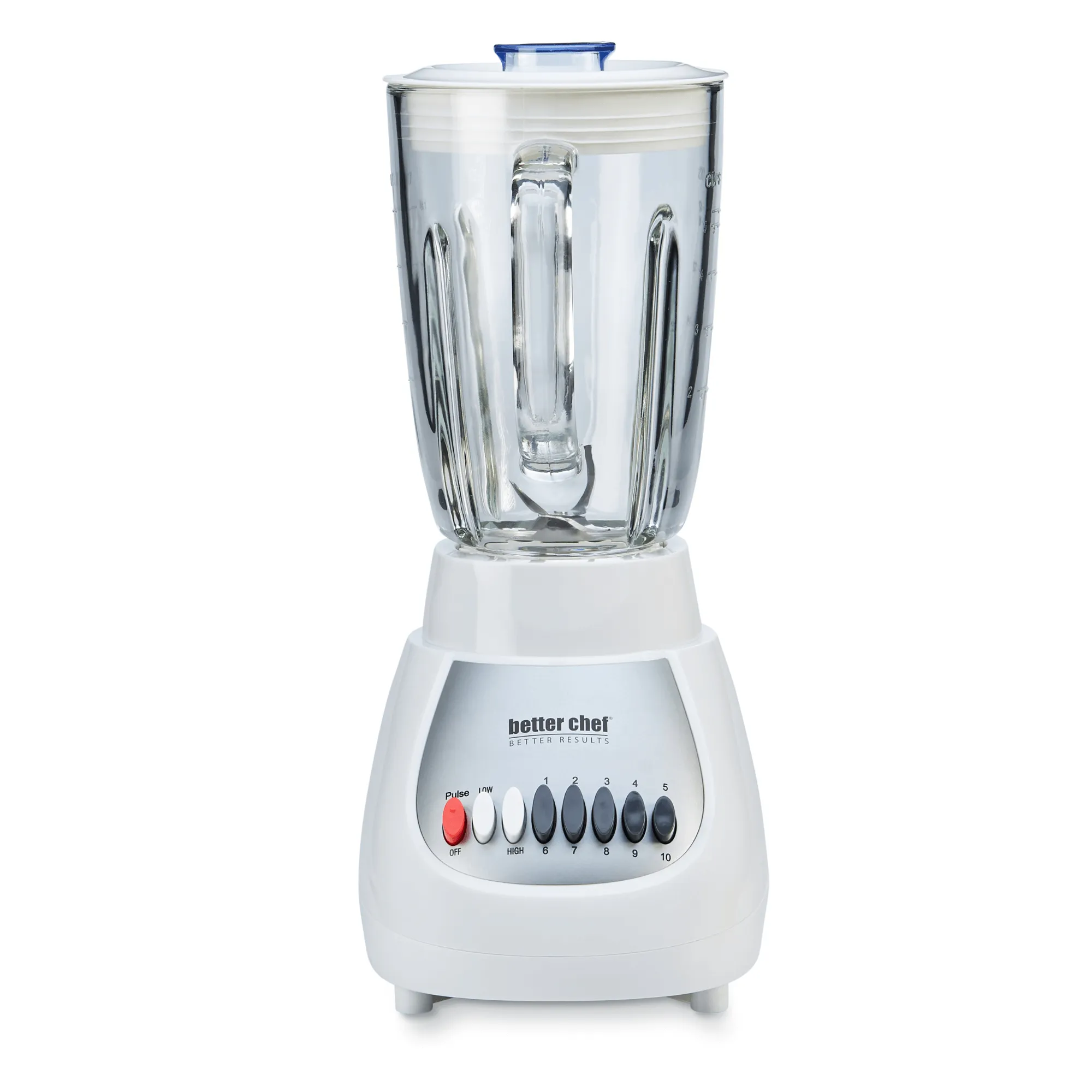 Better Chef Classic 10-Speed 5-Cup Glass Jar Blender by Jupiter Gear Home