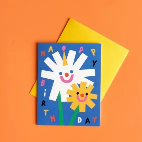 Birthday Flowers Card