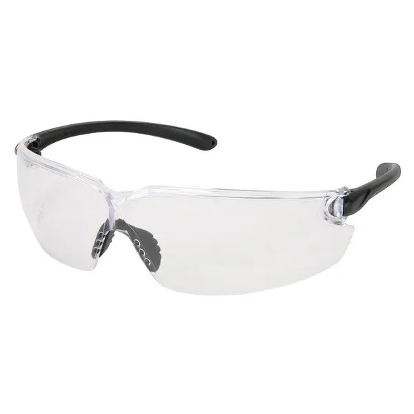 BL110 MCR Safety BL1 Series Safety Glasses, Clear Lens