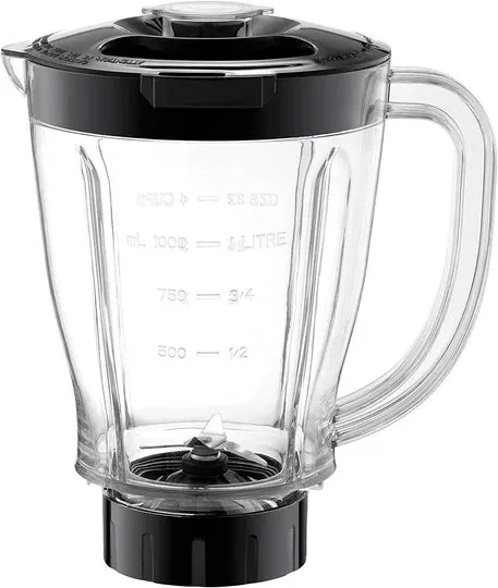 Black   Decker B D_400W Blender With 2 Grinders Black