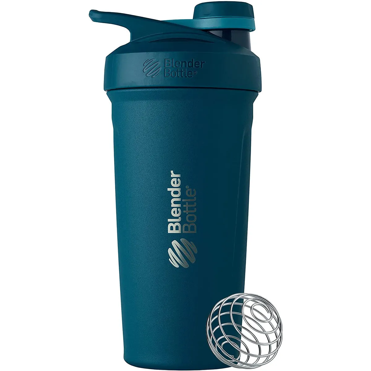 Blender Bottle Strada Twist 24 oz. Insulated Stainless Steel Shaker w/ Loop Top