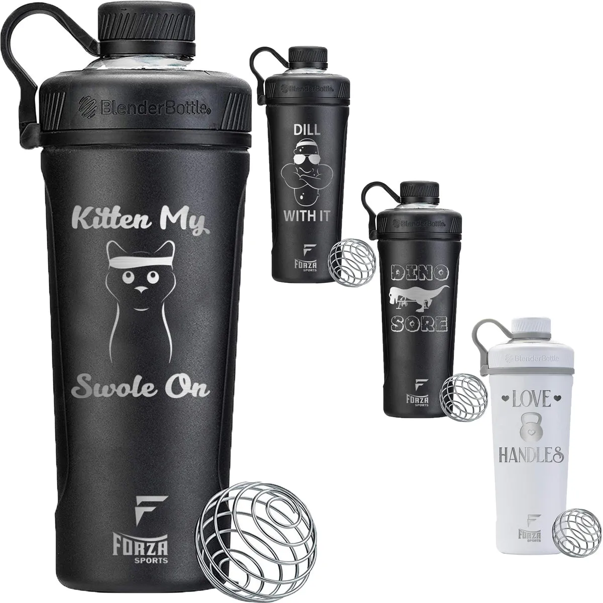 Blender Bottle x Forza Sports Radian 26 oz. Insulated Stainless Steel Shaker Cup