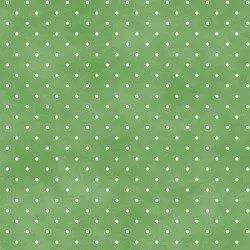 Blender Fabric, Green 25, Polka Dot Fabric Maywood Basics Green 5456