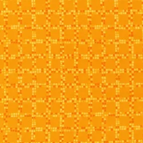 Blender Fabric, Yellow 7, RK Color Union Squares Yellow 4621