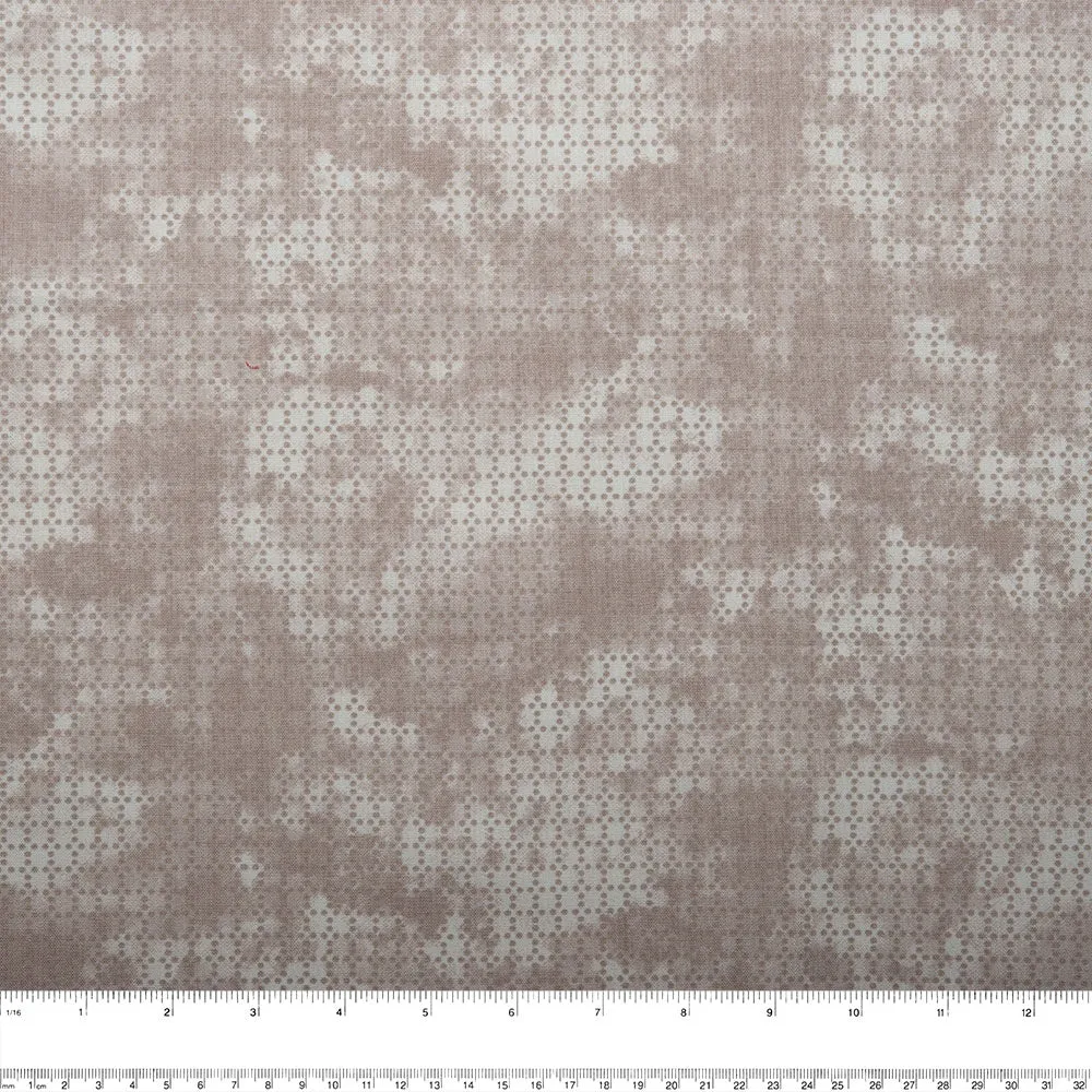 Blenders Cotton Print - Daisy marble - Grey