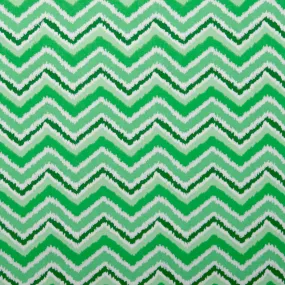 Blenders Cotton Print - Herringbone - Green