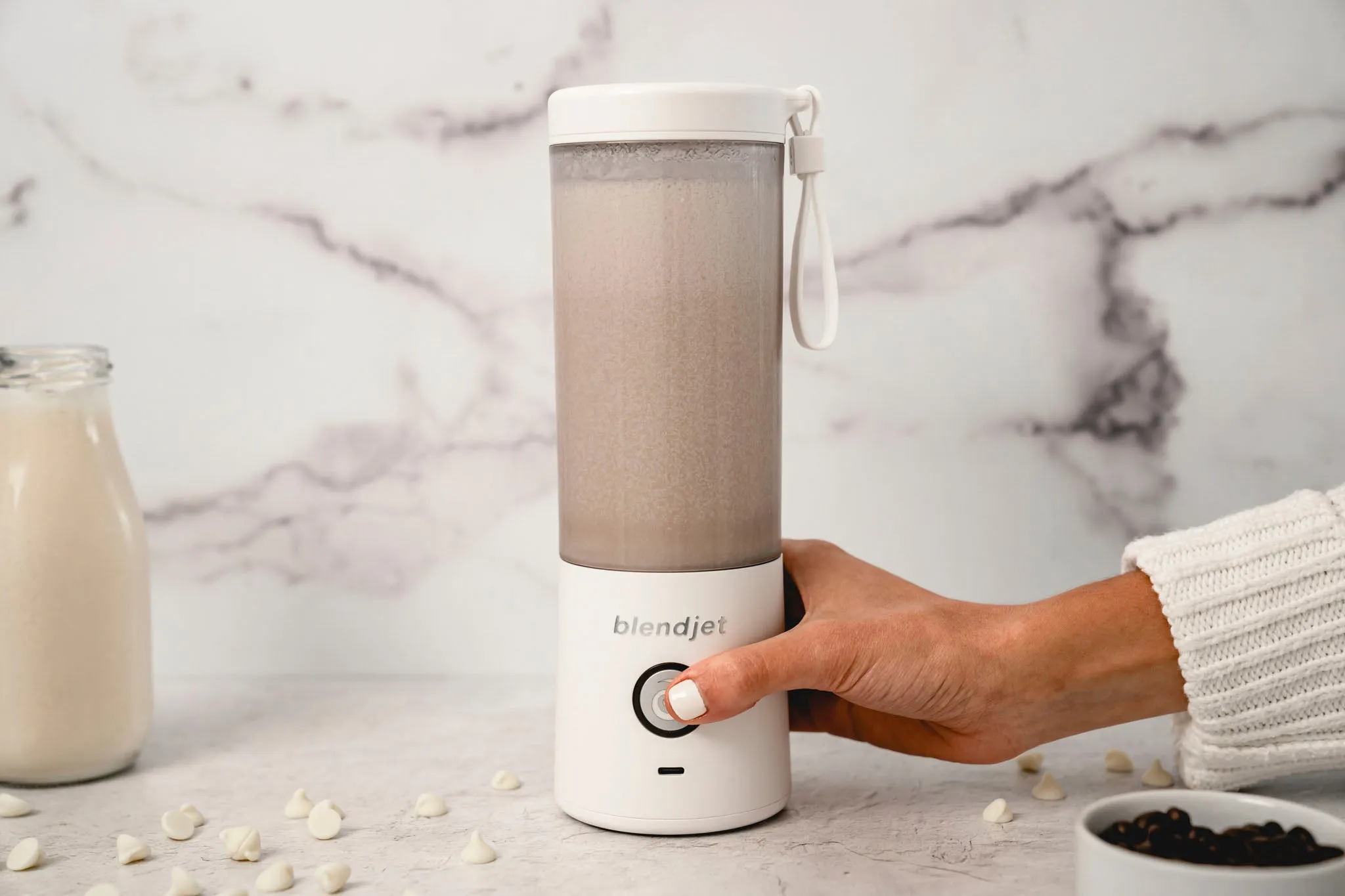 BlendJet V2 Portable Blender - White