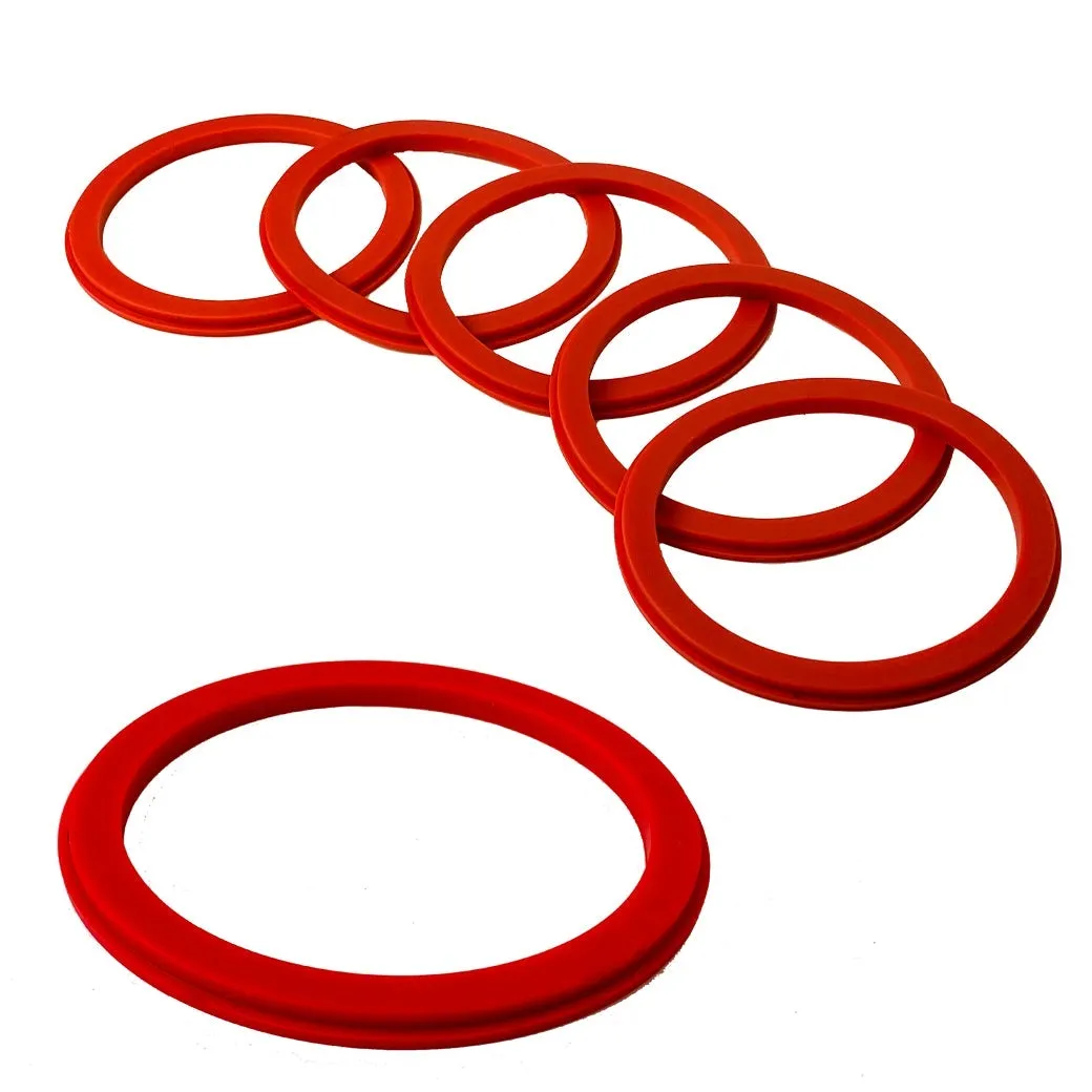 Blendtec Stealth 895 Nitro Blending System (NBS) 2.1 - Red Micronizer Replacement Gasket - Pack of 5