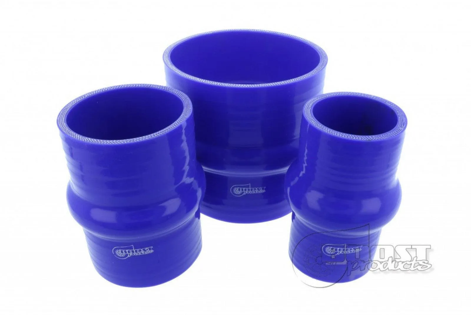 BOOST Products Silicone Coupler with Single Hump, 102mm (4") ID, Blue