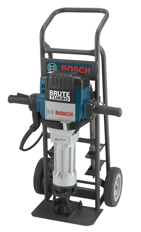 BOSCH Brute Turbo 1-1/8" Hex Breaker Hammer w/ Deluxe Cart