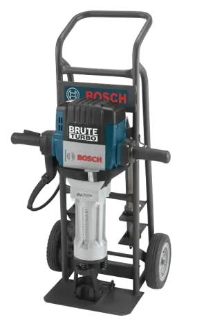 BOSCH Brute Turbo 1-1/8" Hex Breaker Hammer w/ Deluxe Cart