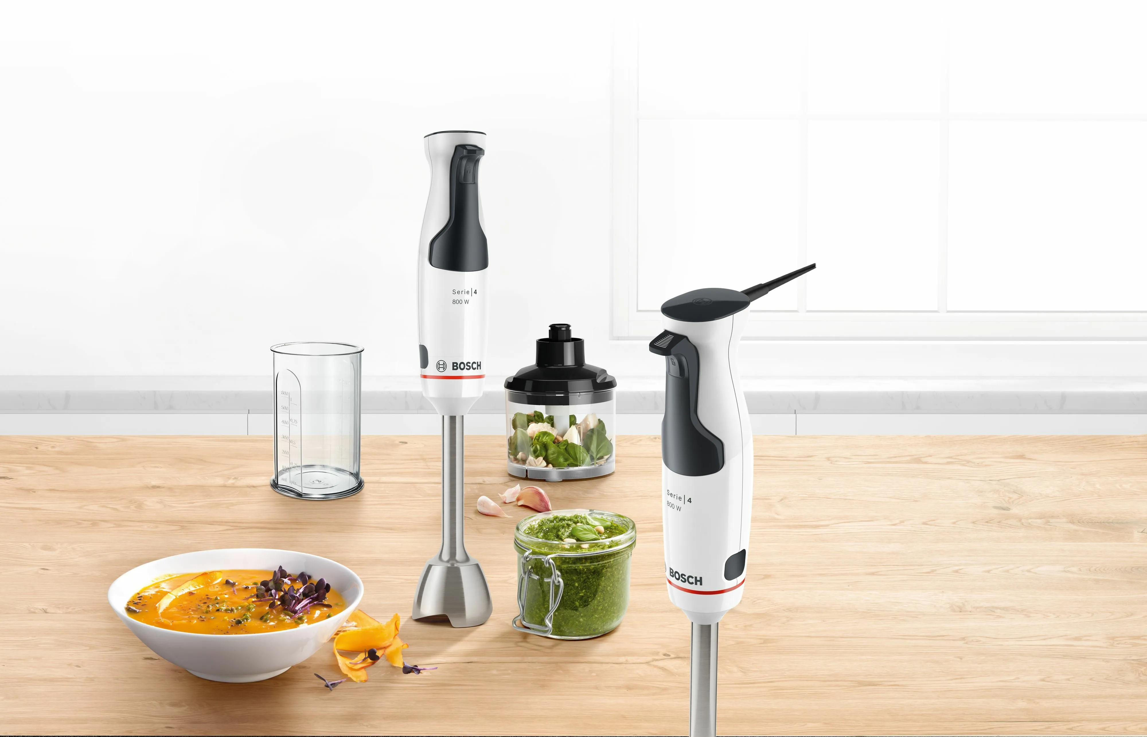 Bosch Msm6s20b 0.6 L Immersion Blender 1000 W Black, Silver