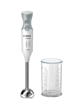 Bosch Slim 600W Hand Blender with Measuring Jug - White & Grey