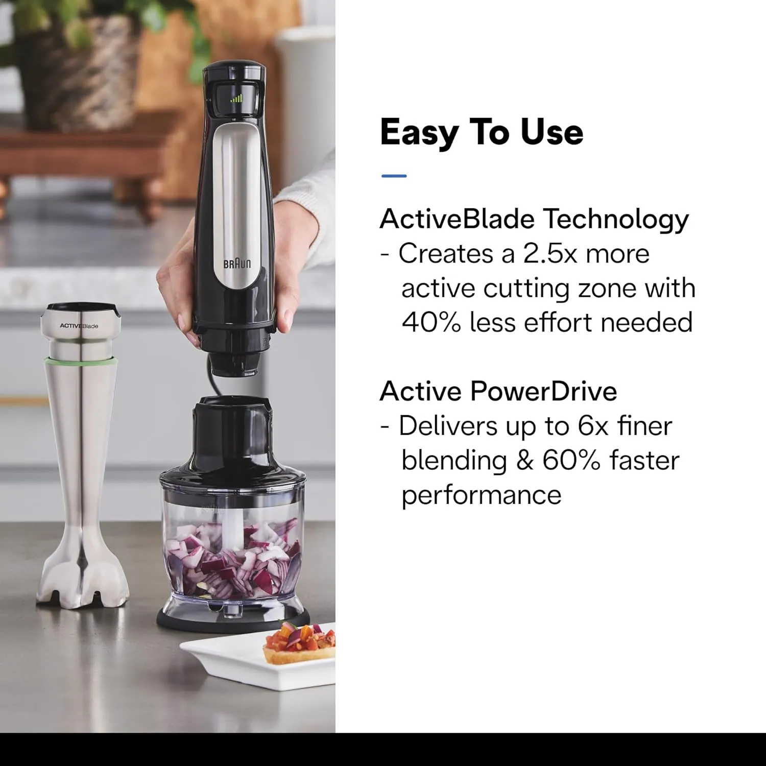 Braun Multiquick 9 SmartSpeed Hand Blender (MQ9137XI)