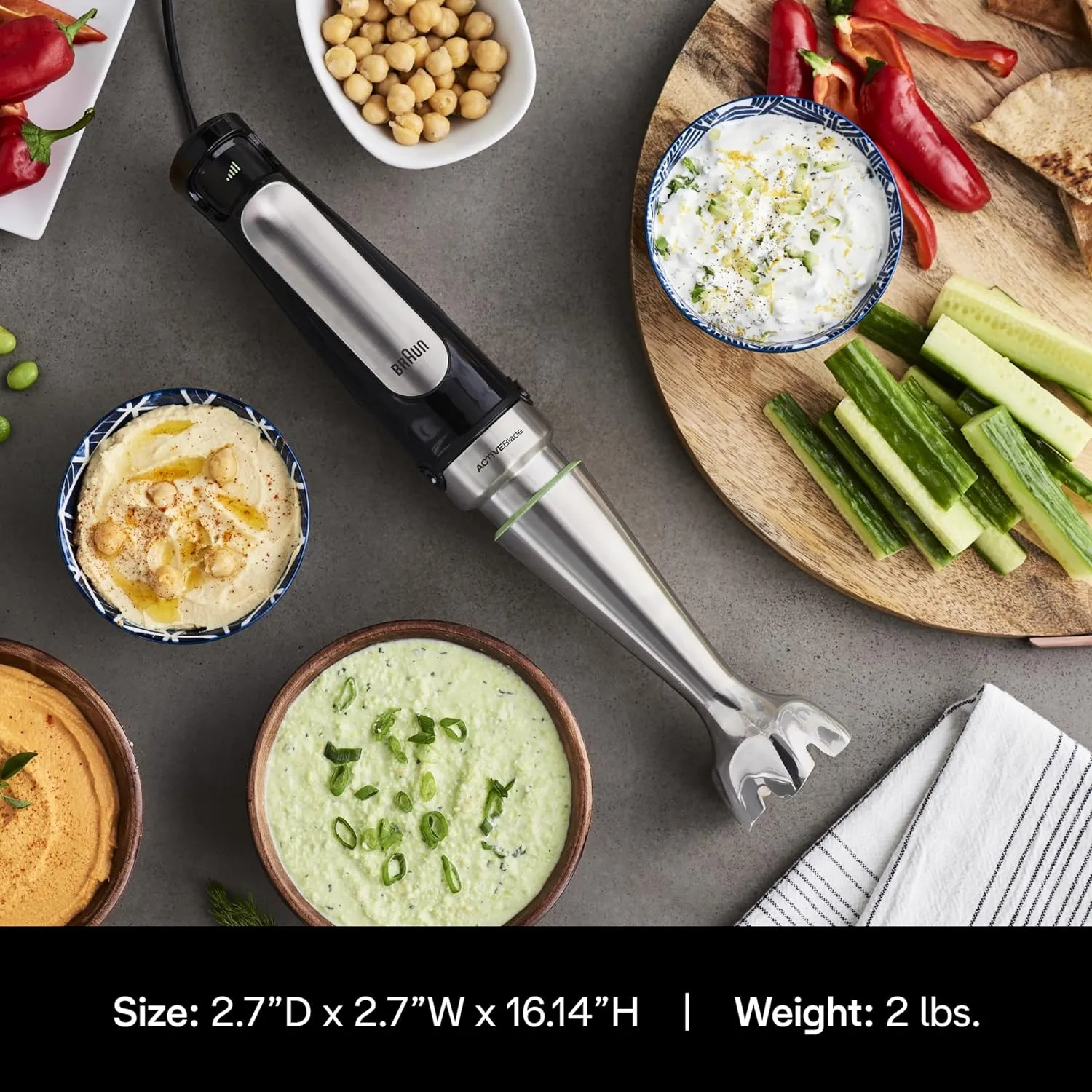 Braun Multiquick 9 SmartSpeed Hand Blender (MQ9137XI)