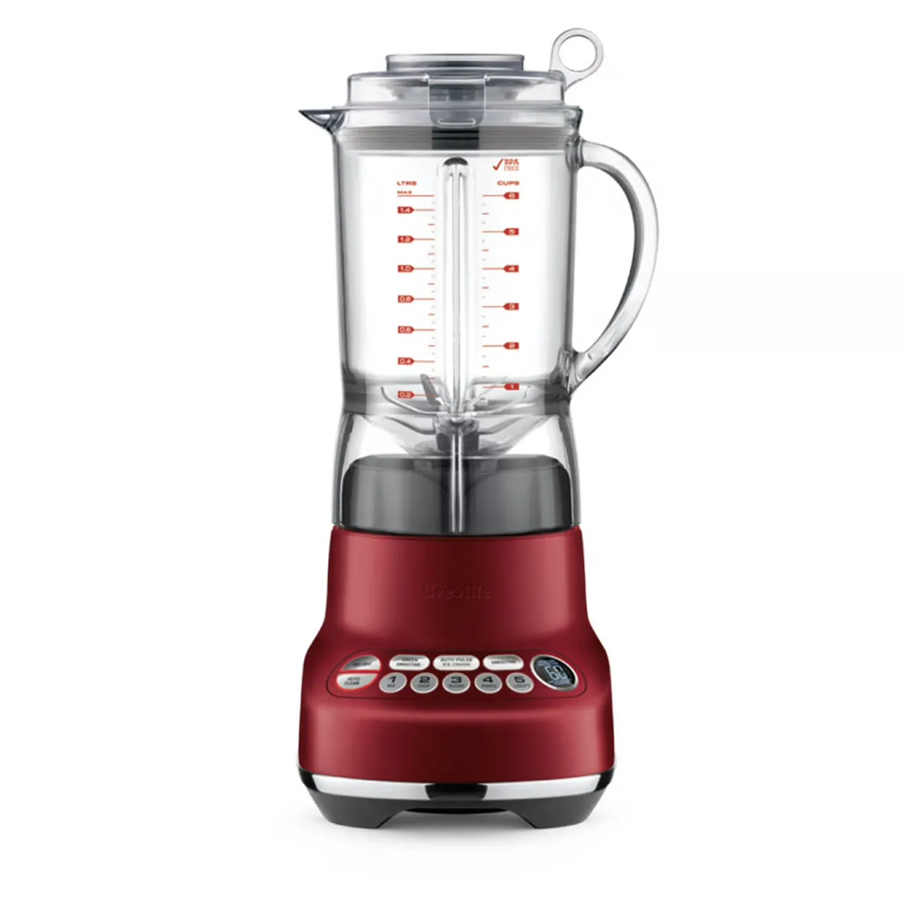 Breville The Fresh and Furious Blender, Red Velvet #BBL620RVC1BCA1