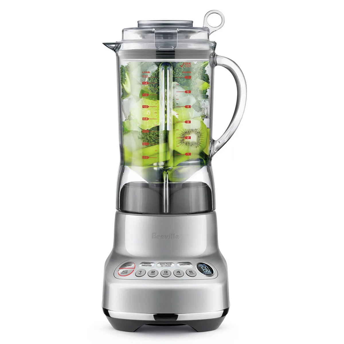 Breville The Fresh and Furious Blender, Silver #BBL620SIL1ACA1