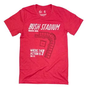 Bush Stadium Red