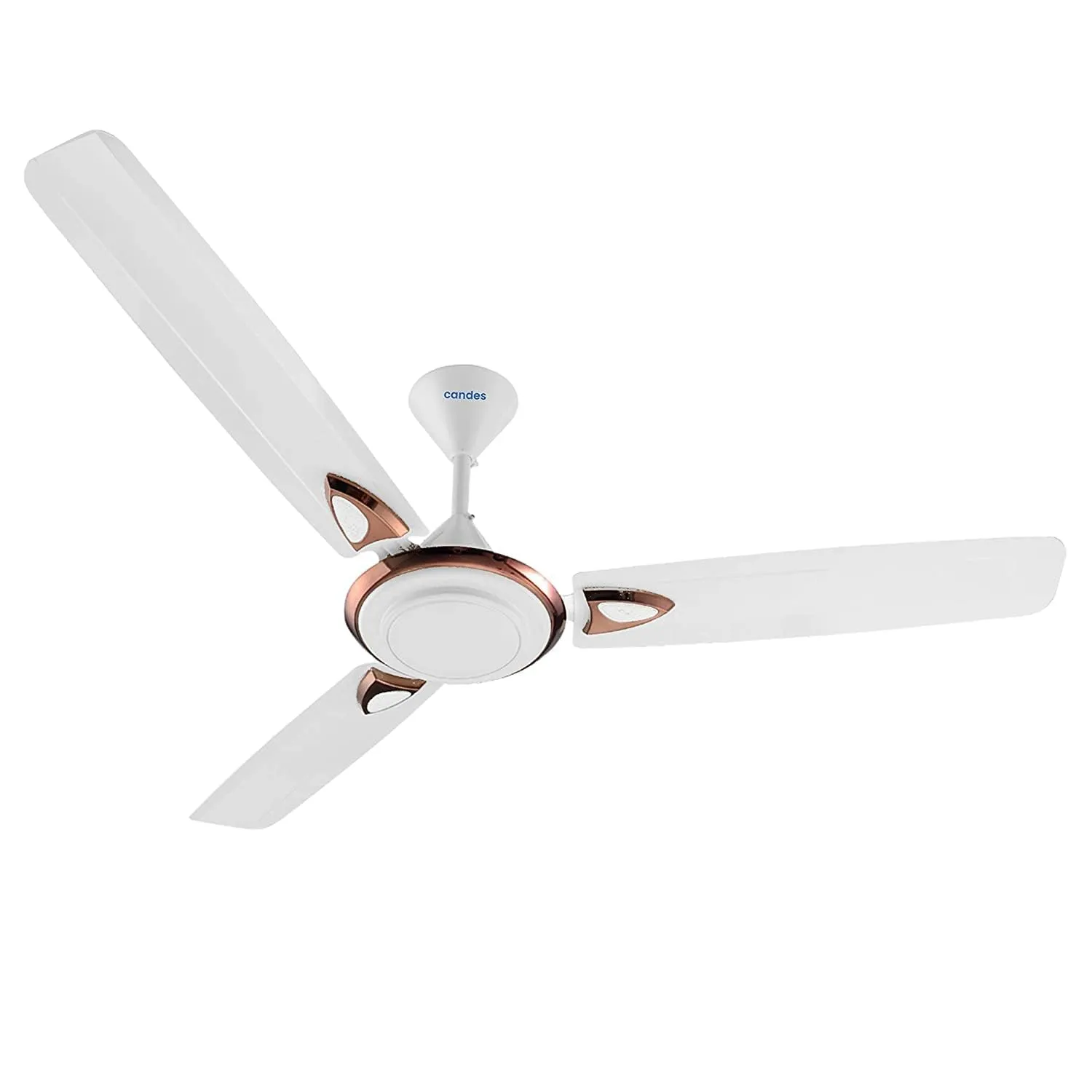 Candes Breeza Ceiling Fans for Home 1200mm / 48 inch | BEE 3 Star Rated, High Air Delivery, Noiseless & Energy Efficient | 1 1 Years Warranty | White