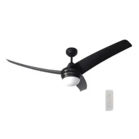 Ceiling Fan 1320mm FCF068 Black Bright Star