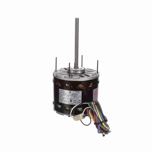 Century Direct Drive Motor, 1625 RPM, 1/3 HP, 115 V, 48 Frame, Open Air Over