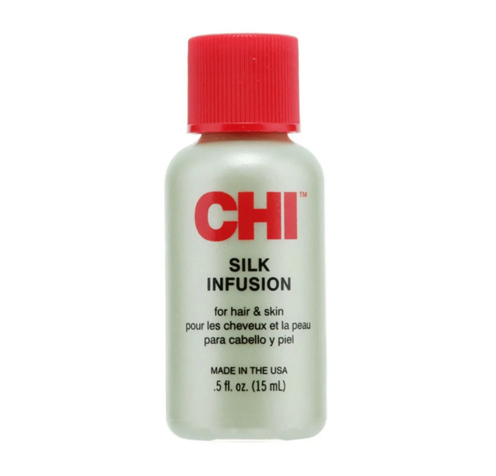 CHI Silk Infusion Damaged Dry Hair Repair Shine Serum Oil Heat Protection 15ml