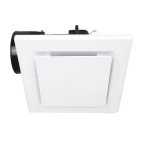 CLEARANCE 270m³/h Novaline II Exhaust Fan Square in White