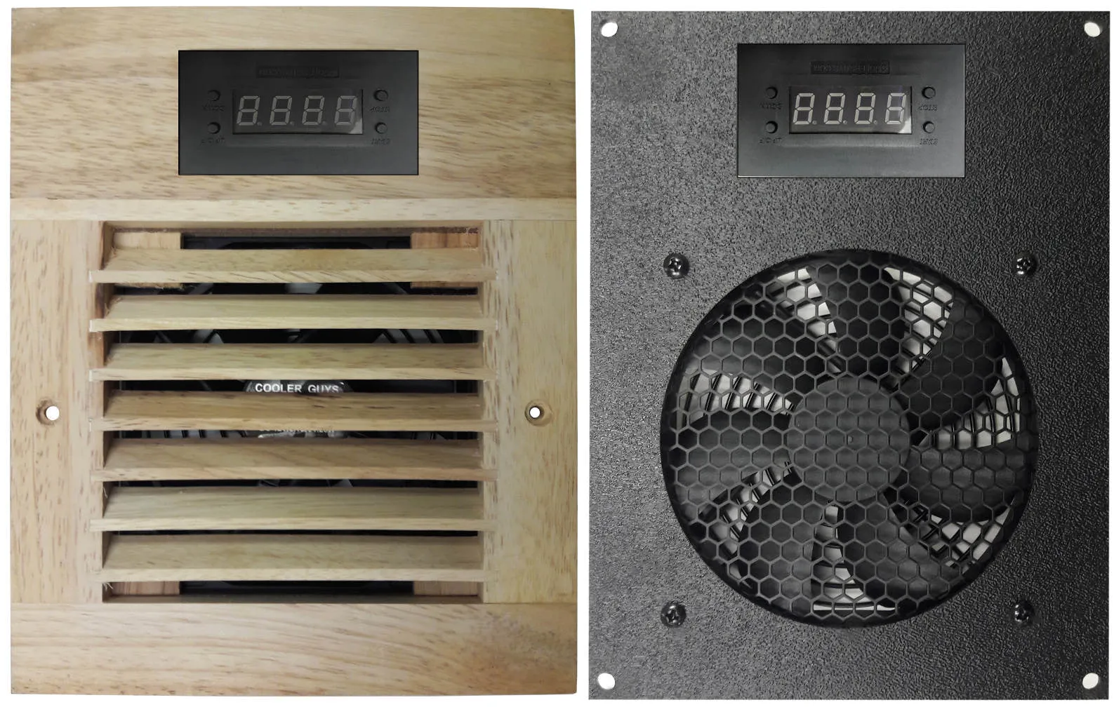 Coolerguys Single 120mm Fan Cooling Kit with Programmable Thermal Controller DX