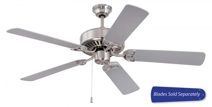 Craftmade CXL52BN - 52 Inch Ceiling Fan, Blade Options Brushed Satin Nickel