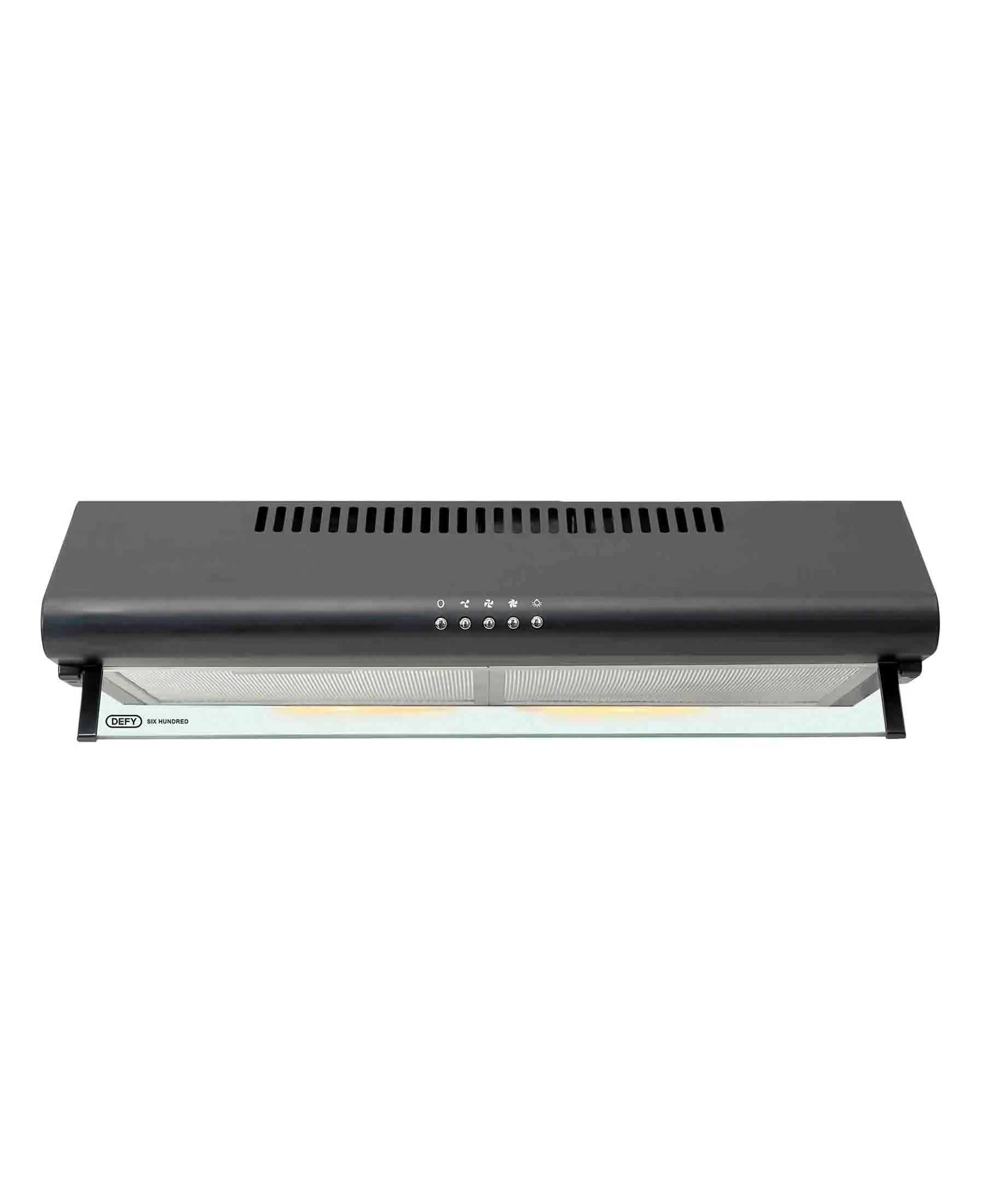 Defy 60cm Cooker Hood - Black