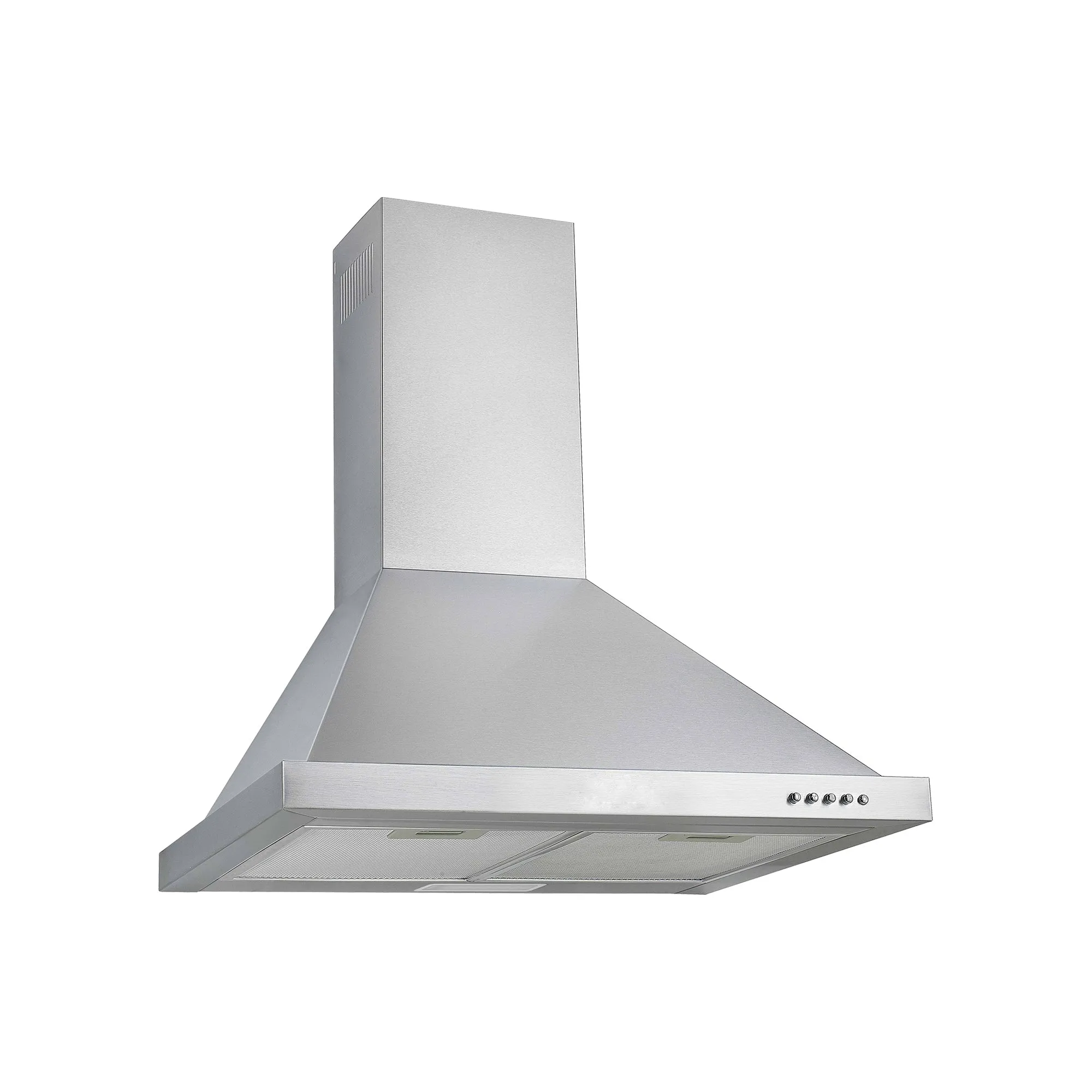 Defy 60cm Stainless Steel Chimney Extractor Silver