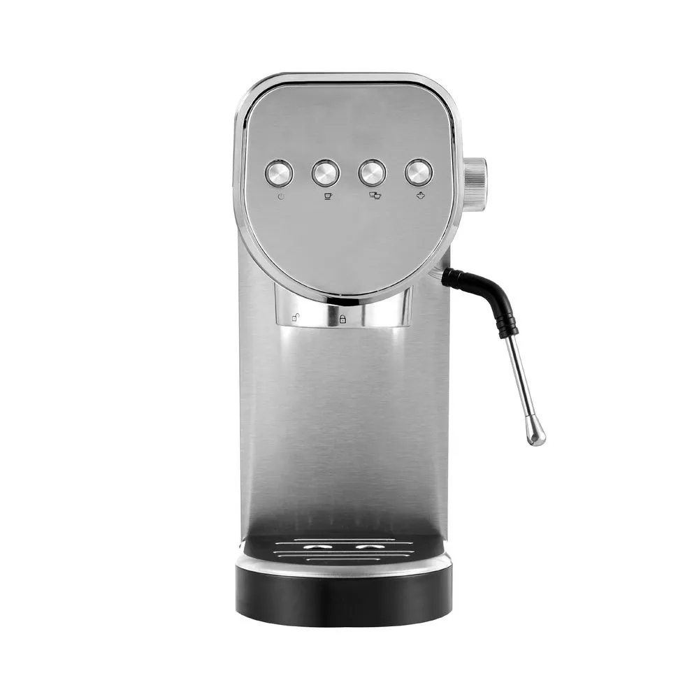 Devanti Coffee Machine Espresso Maker 20 Bar Milk Frother Cappuccino Latte Cafe